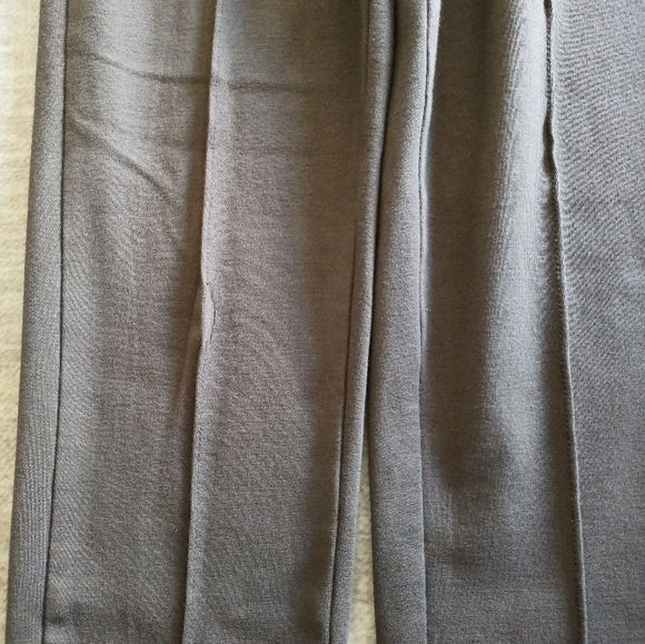 Soft Surroundings Brown Stretch Ponte Knit Pants PXS - Picture 7 of 9